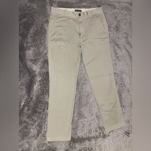 Men’s J. Crew Athletic Fit, Mercantile Chinos, Beige 31”x32”